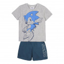 Sonic - rövid pizsama egyetlen Jersey pont, 6 év