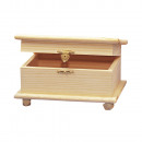 Wooden casket,