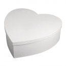 wholesale Decoration: Papier-mâché box heart, FSC Rec.100%, 30cm ø, ...