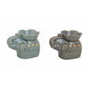 Duftlampe elefante di ceramica, 2- assortito, B1