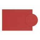 Tovaglietta in plastica rossa, B45 x H30 cm