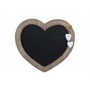 Boards Memo cuore di legno per appendere con 2 CUO