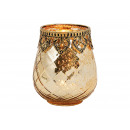 Decorazione lanterna marocchina in vetro, metallo 