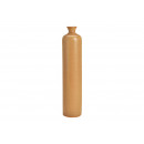 Vaso in ceramica marrone (L/A/P) 6x29x6cm