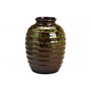 Vaso in ceramica verde (L/A/P) 17x24x17cm
