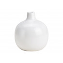 Vaso in ceramica bianca (L/A/P) 13x15x13cm