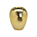 Vaso in metallo dorato (L/A/P) 24x30x24cm