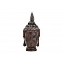 Testa di Buddha in polimarrone (L/A/P) 16x30x16 cm