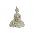 Buddha realizzato in poli bianco (L/A/P) 12x15x7 c