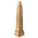 mayorista Jardin y Bricolage: Figura Egipto - Obelisco Egipcio Dorado