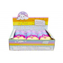 wholesale Decoration: unicorn in heartshaped box, 7,5x6,5x3,5cm