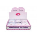 groothandel Drogisterij & Cosmetica: Notebook lip & wimpers, 9,5x8cm
