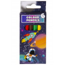 színes ceruzák 6 rövid hely, 9x4,5x1cm