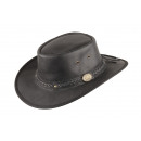mayorista Juguetes: Sombrero de piel Springbrook negro Talla M