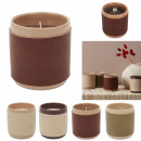4-element ceramic scented candle, 4-fold assorted