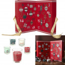 scented candle x24 traditional christmas advent ca