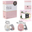 scented candle pot x2 beauty candle set