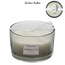 scented candle 3 harmony grey handles d13cm