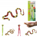 animaux grenouille serpent extensible 2m, 4-fois a