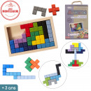 multi shape wooden puzzle