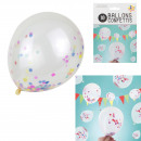 ballon confettis x10