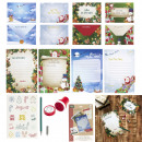letter to santa claus to decorate x4