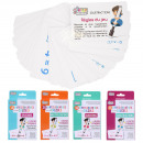 erasable educational card x36, 4- times assorted