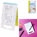 coloring book with handle 24.3x15cm