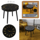 table horloge silencieuse lounge 50cm