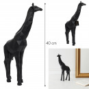 wholesale Decoration: origami giraffe black h40cm