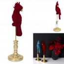 grossiste Décoration: perroquet decoratif rouge