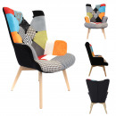 helsinki patchwork armchair