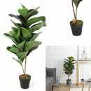 artificial green plant in pot 90cm