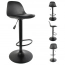 tabouret de bar isak noir