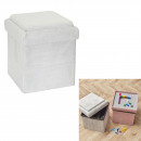 folding beanbag box compatible with brick gray