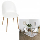 scandinavian chair bergen white