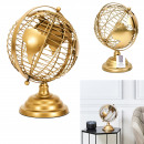golden metal globe
