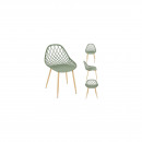 outdoor chair pp malaga green