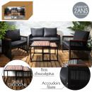 wholesale Garden & DIY store: garden furniture phuket 5 pcs