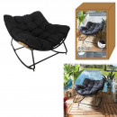 tulum rocking chair Pillow black