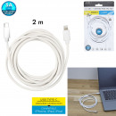 ultra-fast 3a usbc lightning 2m charging cable