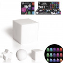 color changing lamp h7.8cm, 3-fold assorted