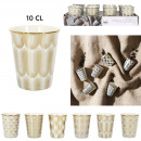 espresso cup design gold 10cl, 6-. times assorted