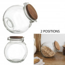 2 position acacia jar