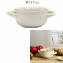 gres du temps gris soup bowl