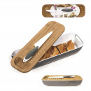 3in1 bread basket and board with knife