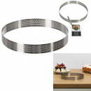 16cm round perforated pastry frame