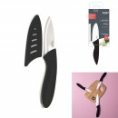 7.5cm ceramic knife with soft handle and sheath