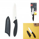 15cm ceramic knife with soft handle and sheath
