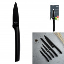 black stainless steel knife 7.5cm blade